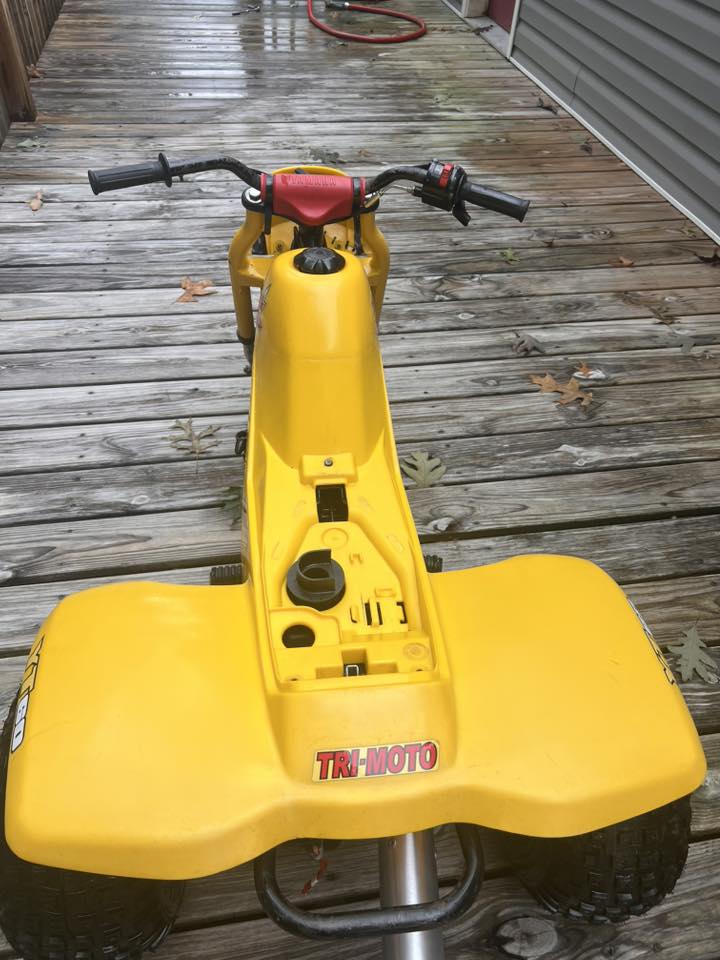 Shiny Yellow Yamaha YT60 Tri Zinger Plastic Fender Kit - Maier Mfg Brand New