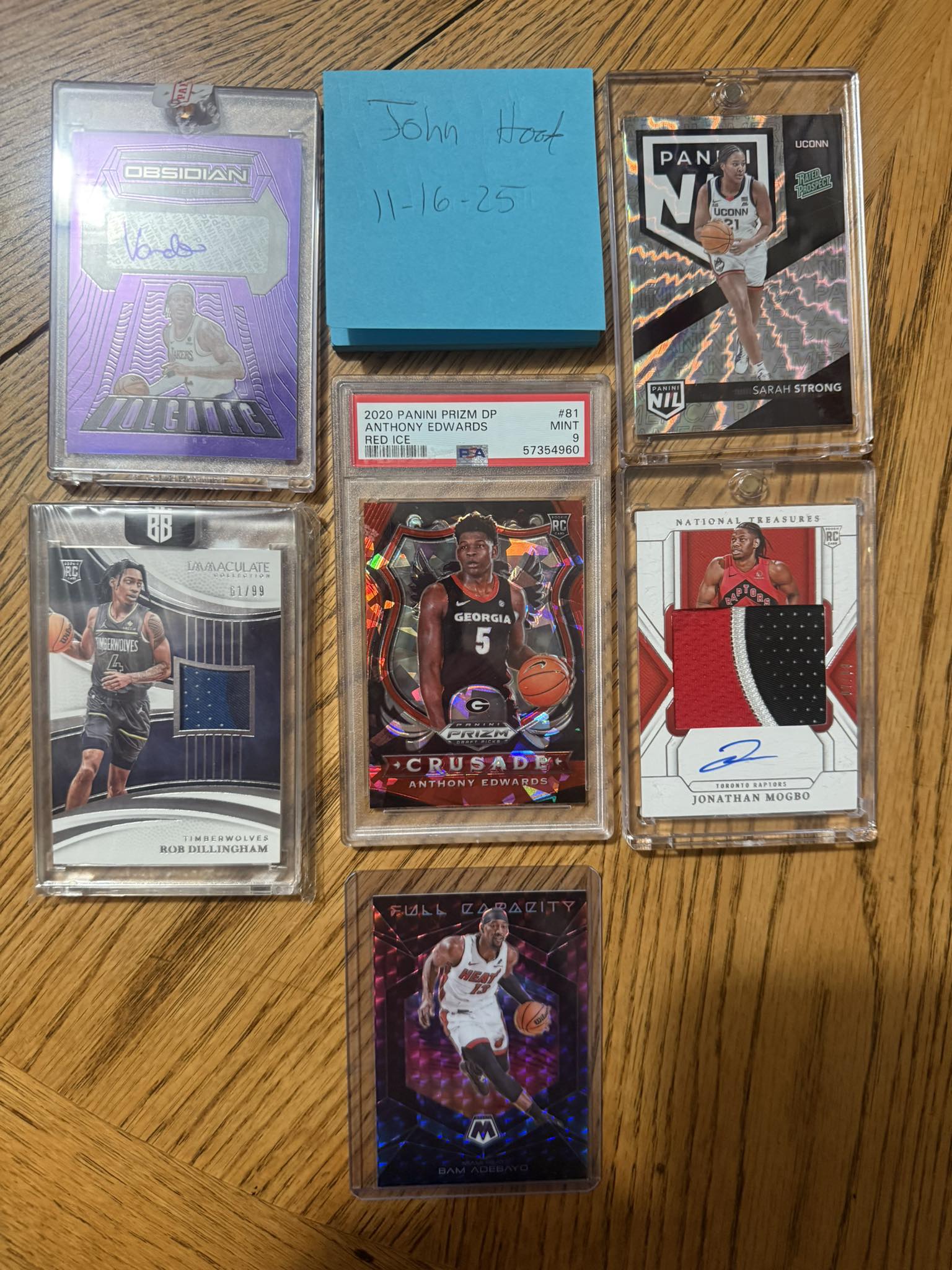 NBA basketball cards for sale