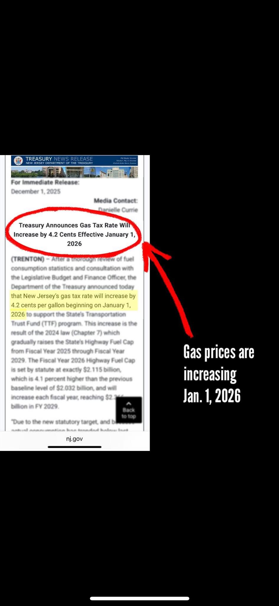 Route 80 Rant (TM).. commute in New Jersey | Gas tax for NJ will be ...