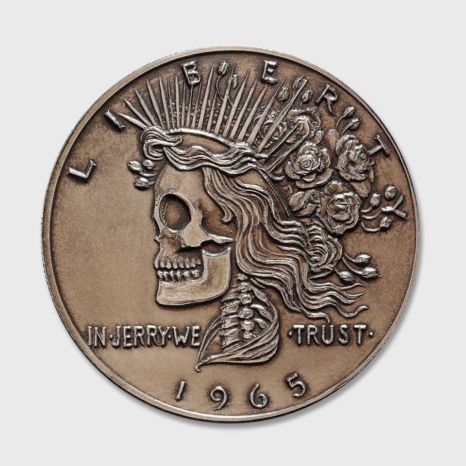 Grateful Dead silver coin for sale