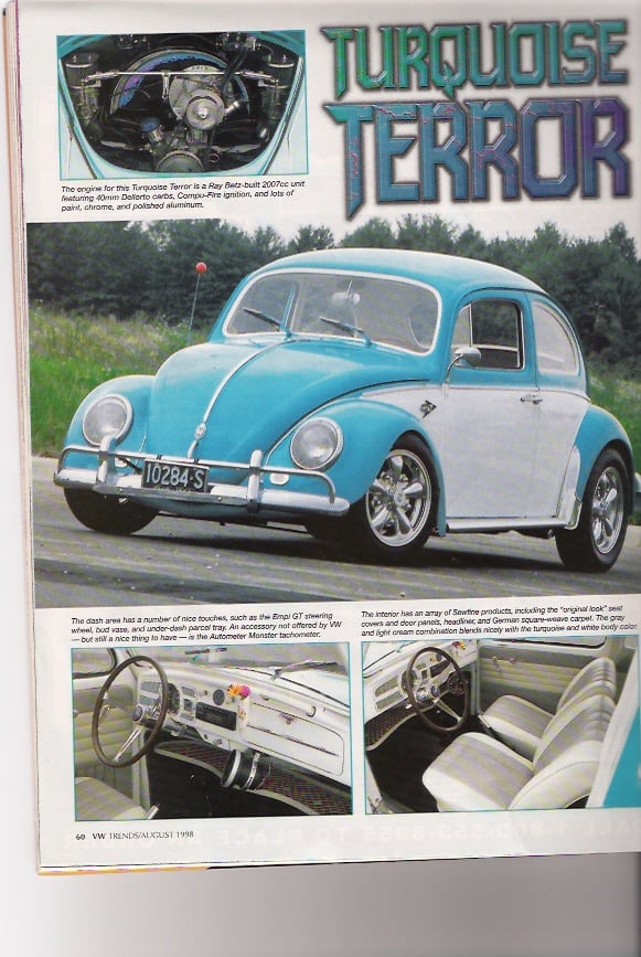Custom VWs of the 80s and 90s | built in 1992, still have this 1964 bug ...