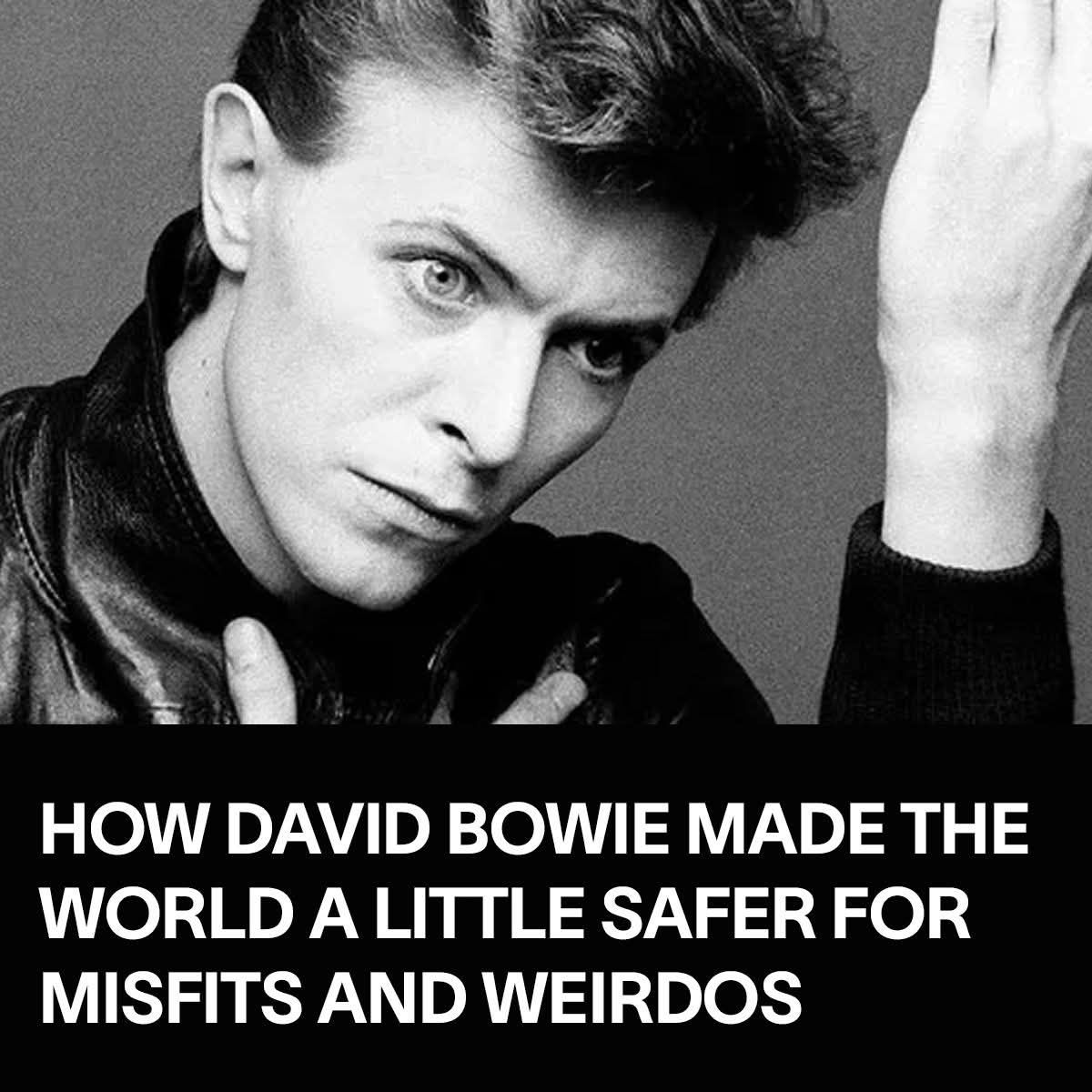 How David Bowie inspired misfits and weirdos