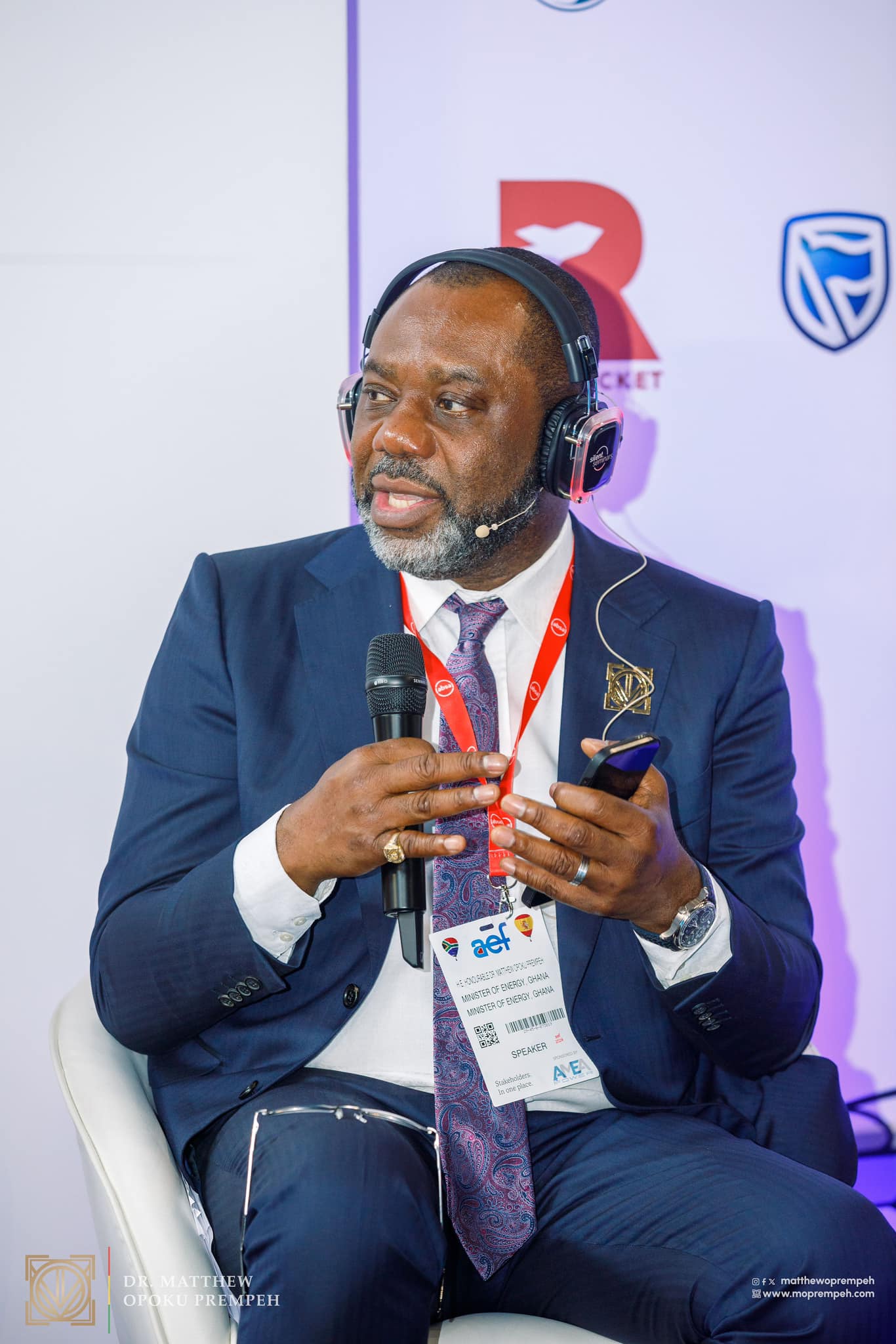 On the sidelines of AEF 2024... - Dr. Matthew Opoku Prempeh | Facebook