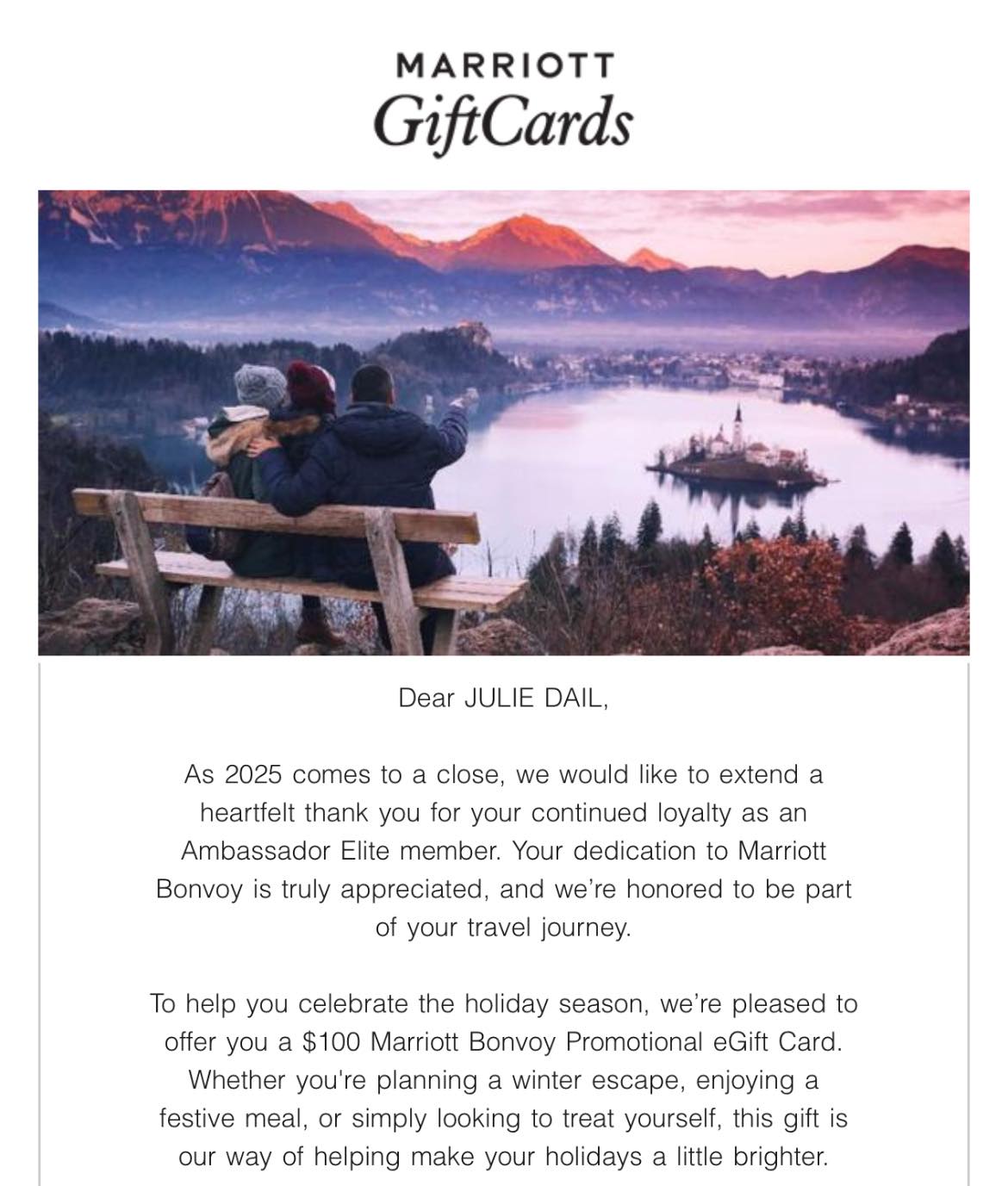 Marriott surprises Marriott Bonvoy elites with ambassador kit