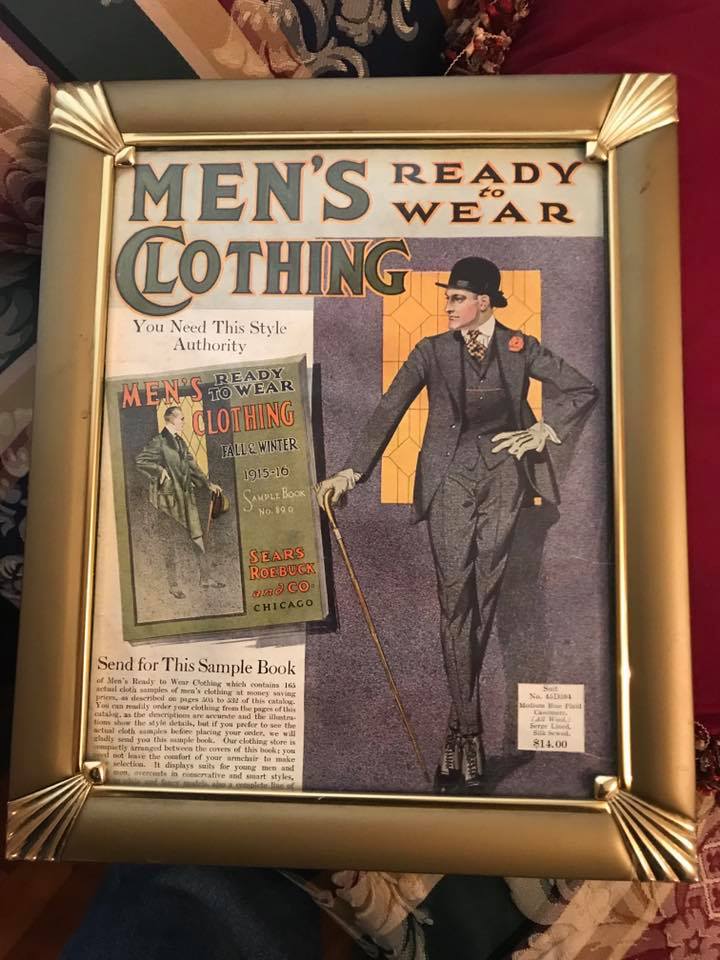 Jeans Vintage Roebuck & Co. Taille 32/36 - Coupe Droite Classique - Denim Bleu - Occasion Excellent état