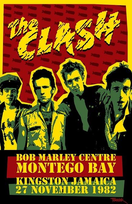 1982 The Clash play at the Jamaica World Music Festival