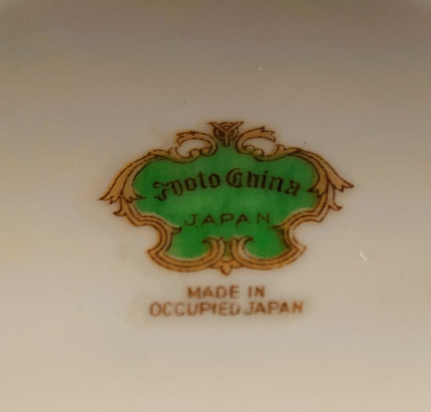 Identifying Occupied Japan pottery and figurines