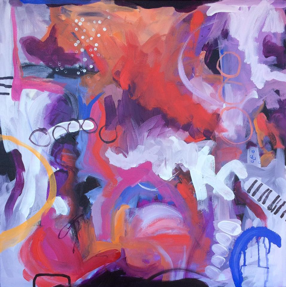 The Art of Creating Abstract Art | New group member...just finished ...