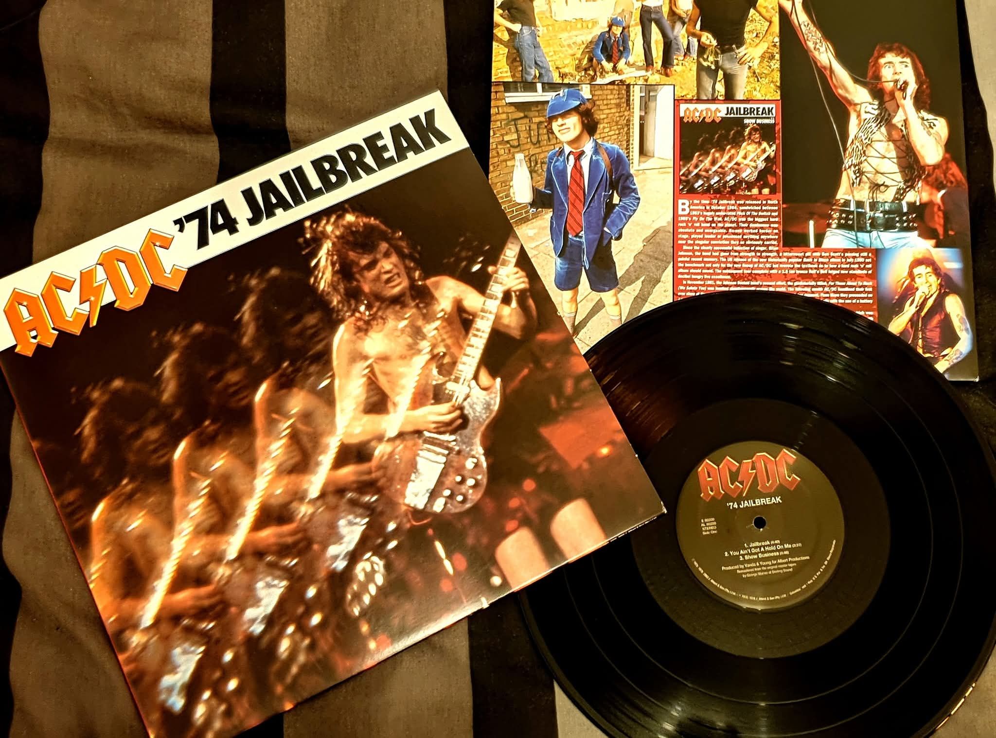 74 Jailbreak inner sleeve ⚡️ #ACDC #acdcfamily #acdcfans