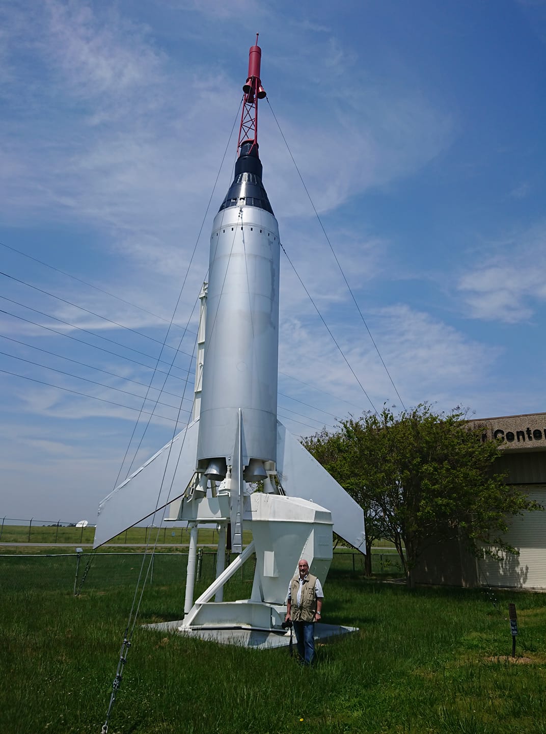 Visiting Wallops Island and Little Joe rocket