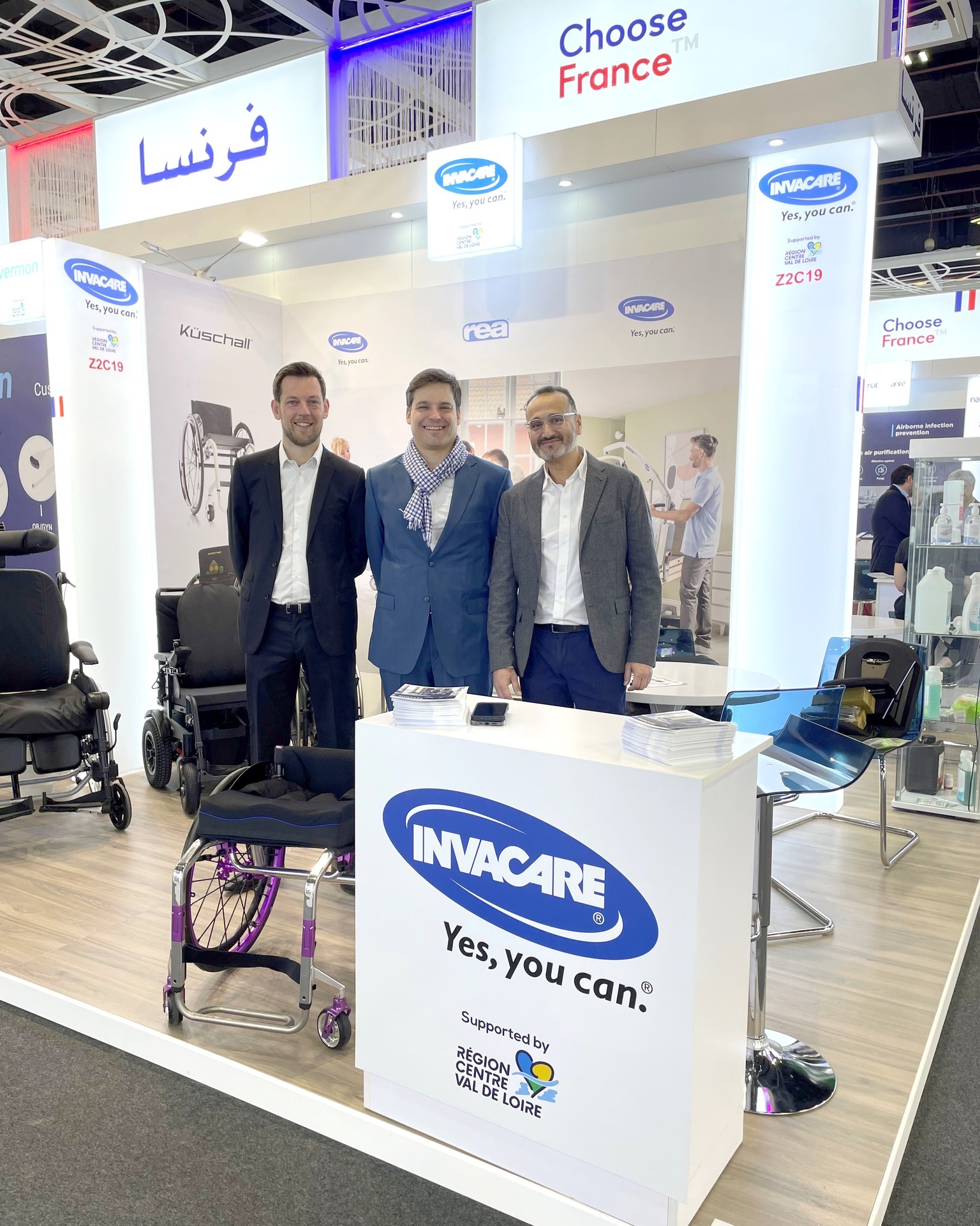 Invacare - 📆 Everything is ready! Day 1 at Arab Health Exhibition 2025 ...