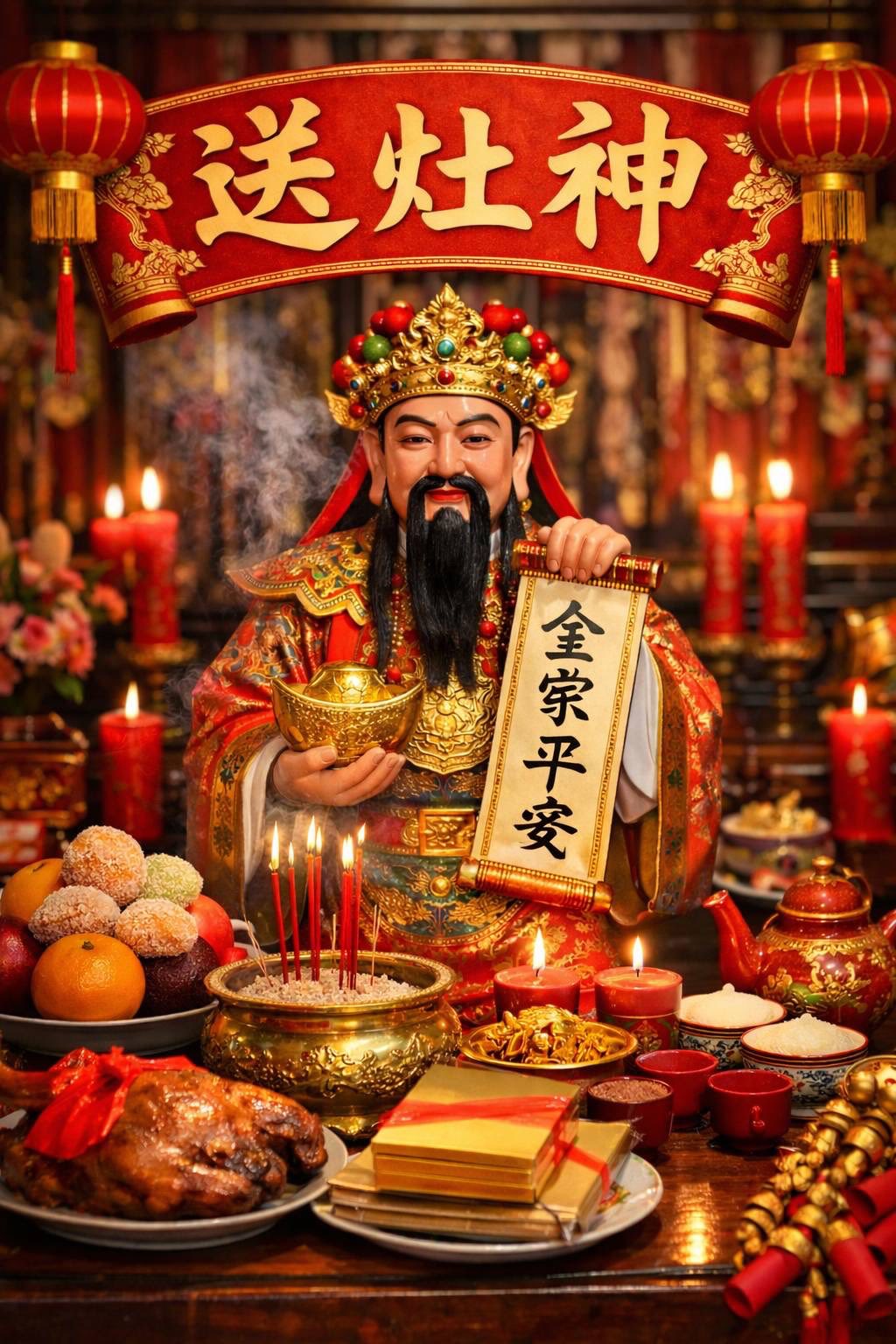 Annie Lu - 廚房裡的暖光：送灶神之日，忙碌中也能顯化的財富秘密 今天是 2026 年 2 月 11... | Facebook