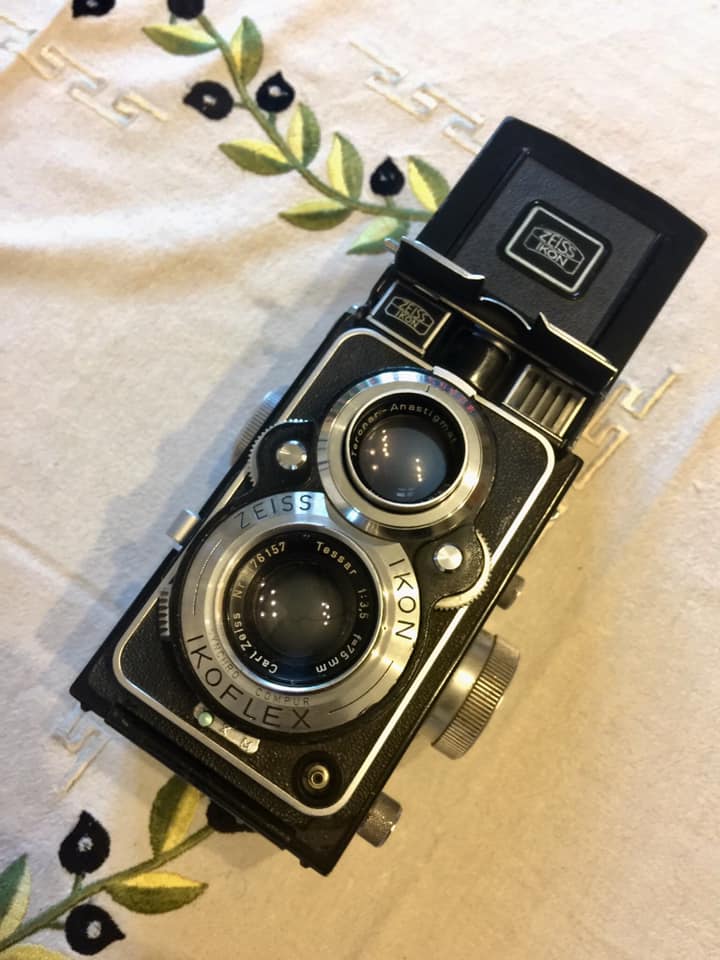 Zeiss Ikon Ikoflex IIA 75mm f/3.5 Tessar lens review