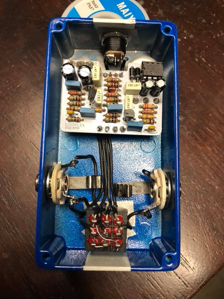 New pedal day - Echoplex preamp After distortion/overdrive or