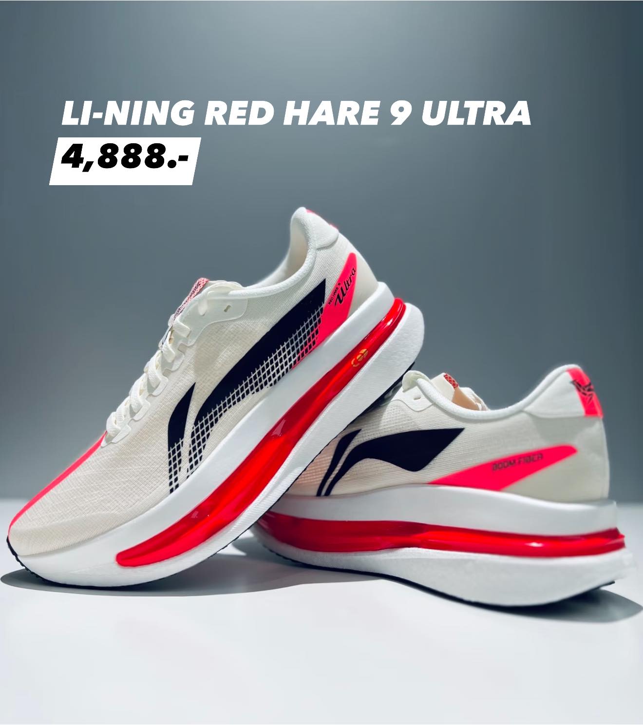 ? Flash Sale 29%? LI-NING RED HARE 9 ULTRA เหลือ 4,888 บาท