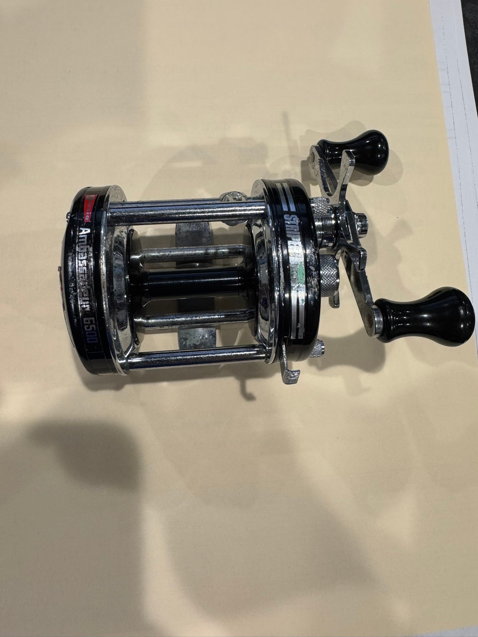 5500 baitcast reel gold-plated parts Fishing for Fun Baitcaster Replacement Abu Garcia PR-6500CS Ambassador Rod Power:Heavy tuned reel The PENN Spinfisher VII