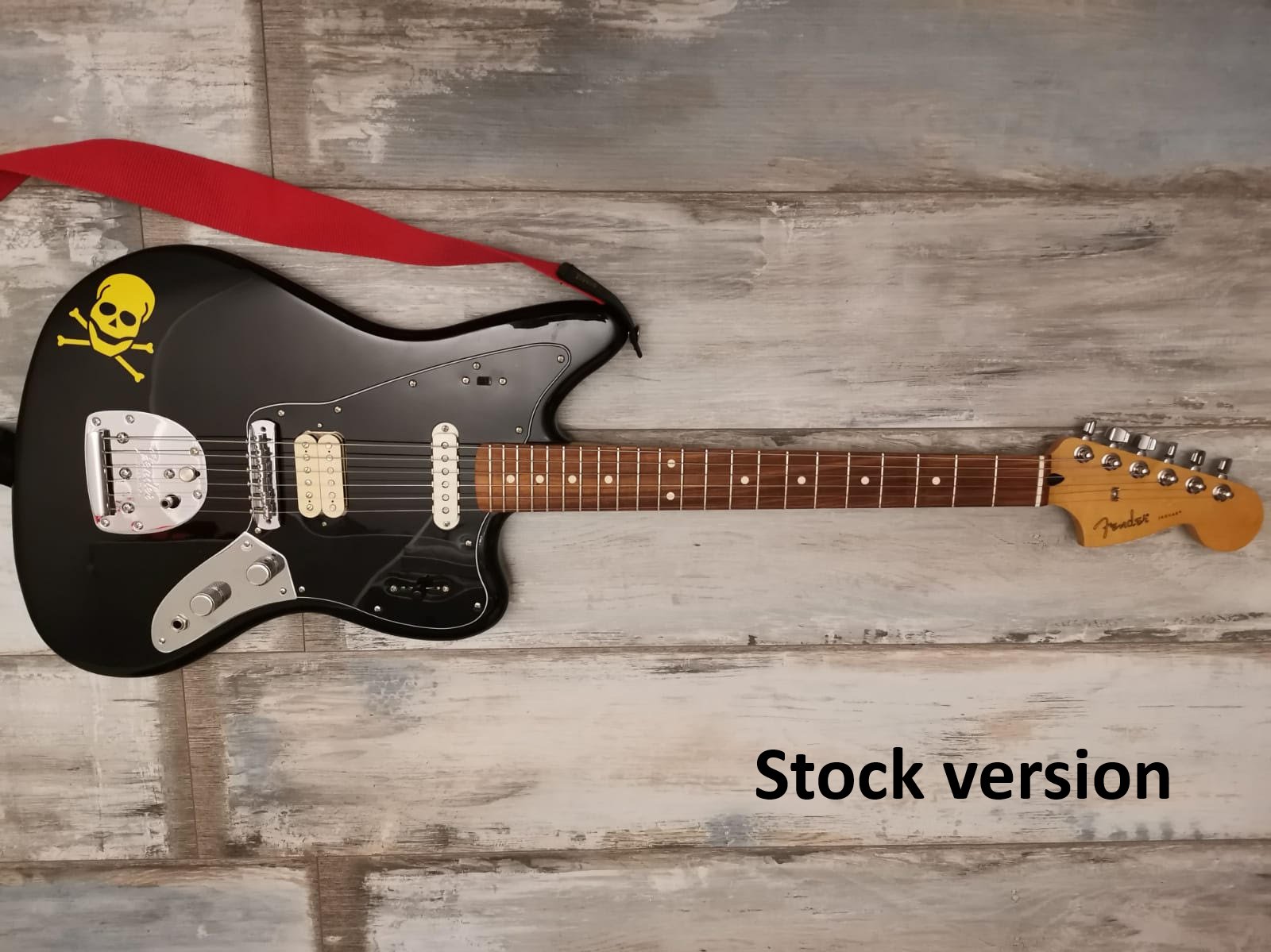 Modded Player Series Jaguar Guitar with Upgrades