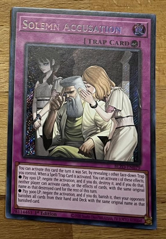 yugioh solemn deck Yu-Gi-Oh! - Authority - LEHD-ENB29 - Common - 1st Edition - Legendary Hero Decks destroy that card. Solemn Judgment | Card Details