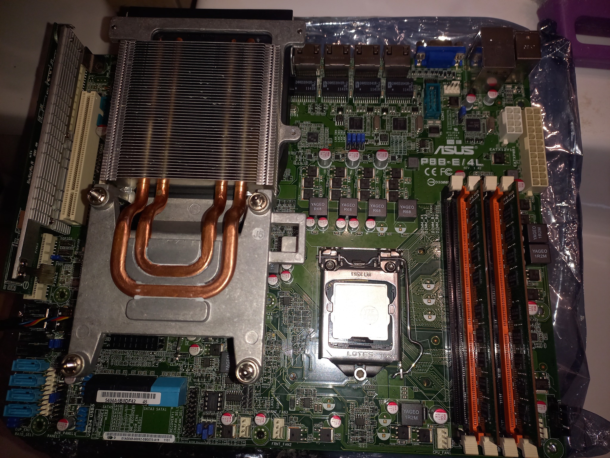 Nvidia HGX 8xH100 SXM5 GPU server system