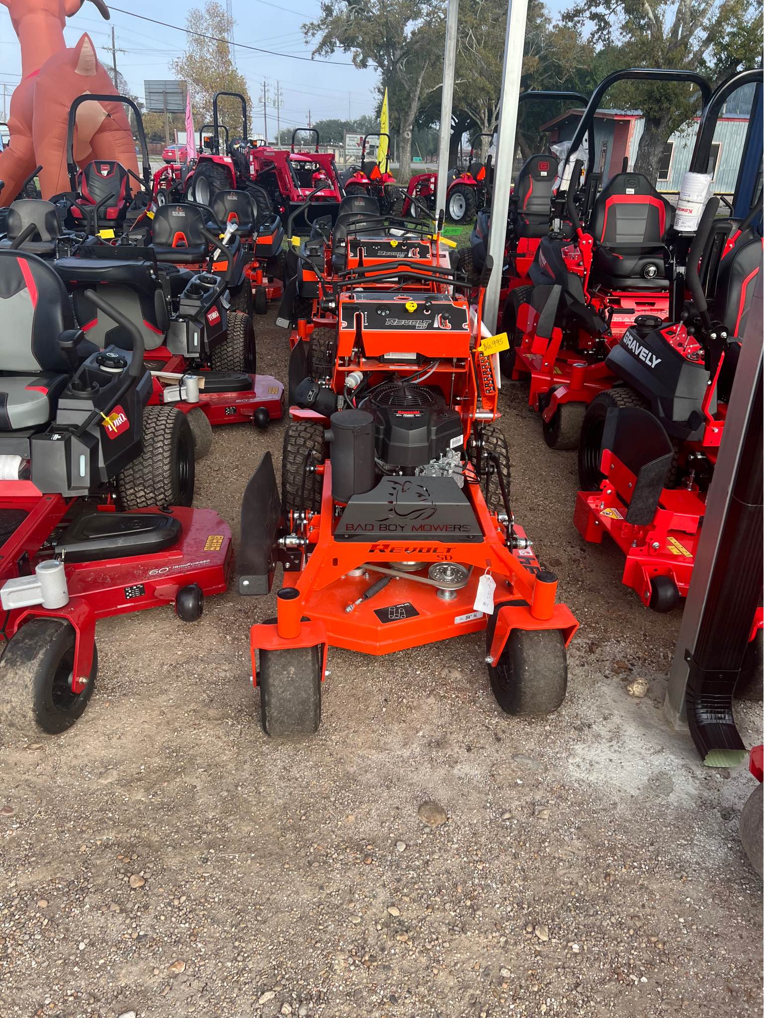 Mower blow out sale at Brazos Bend Powersports in Baycity Tx all