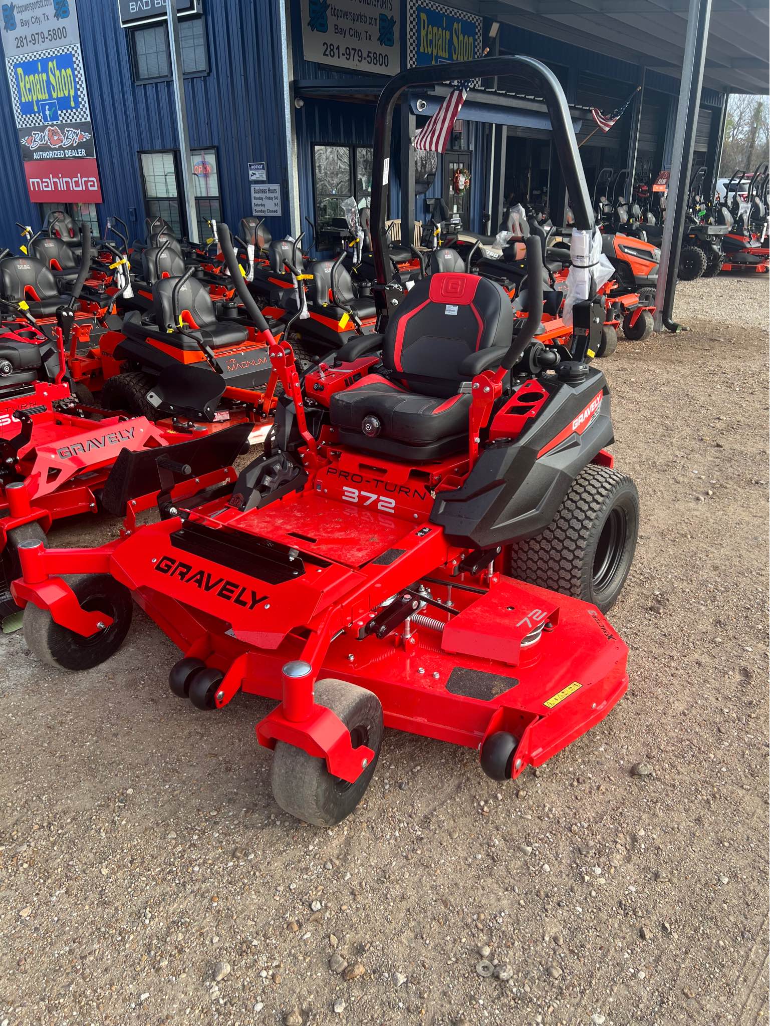 Mower blow out sale at Brazos Bend Powersports in Baycity Tx all
