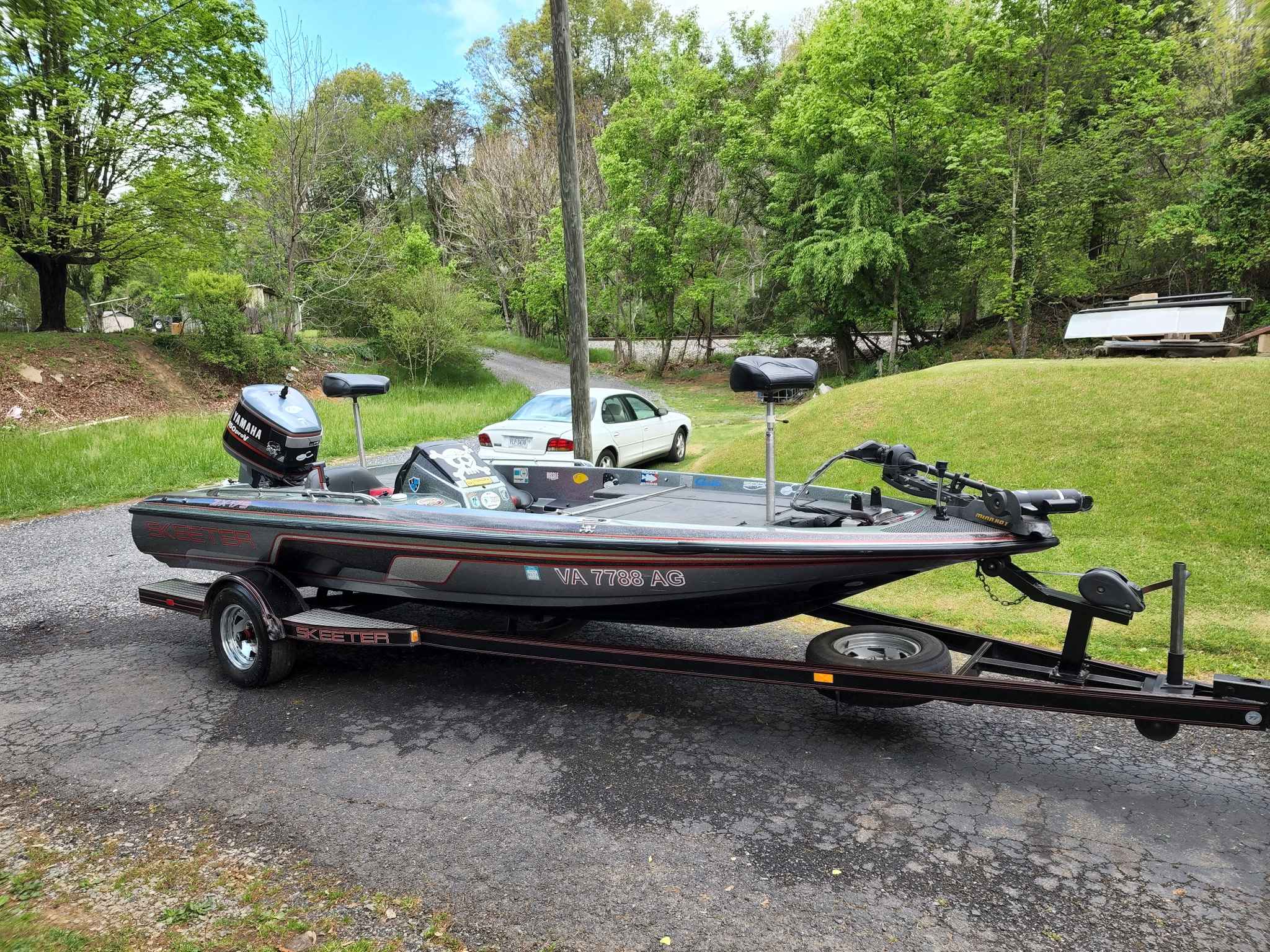 1993 Skeeter ZX175 1993 Skeeter ZX175 with Yamaha P150tlrr. 36