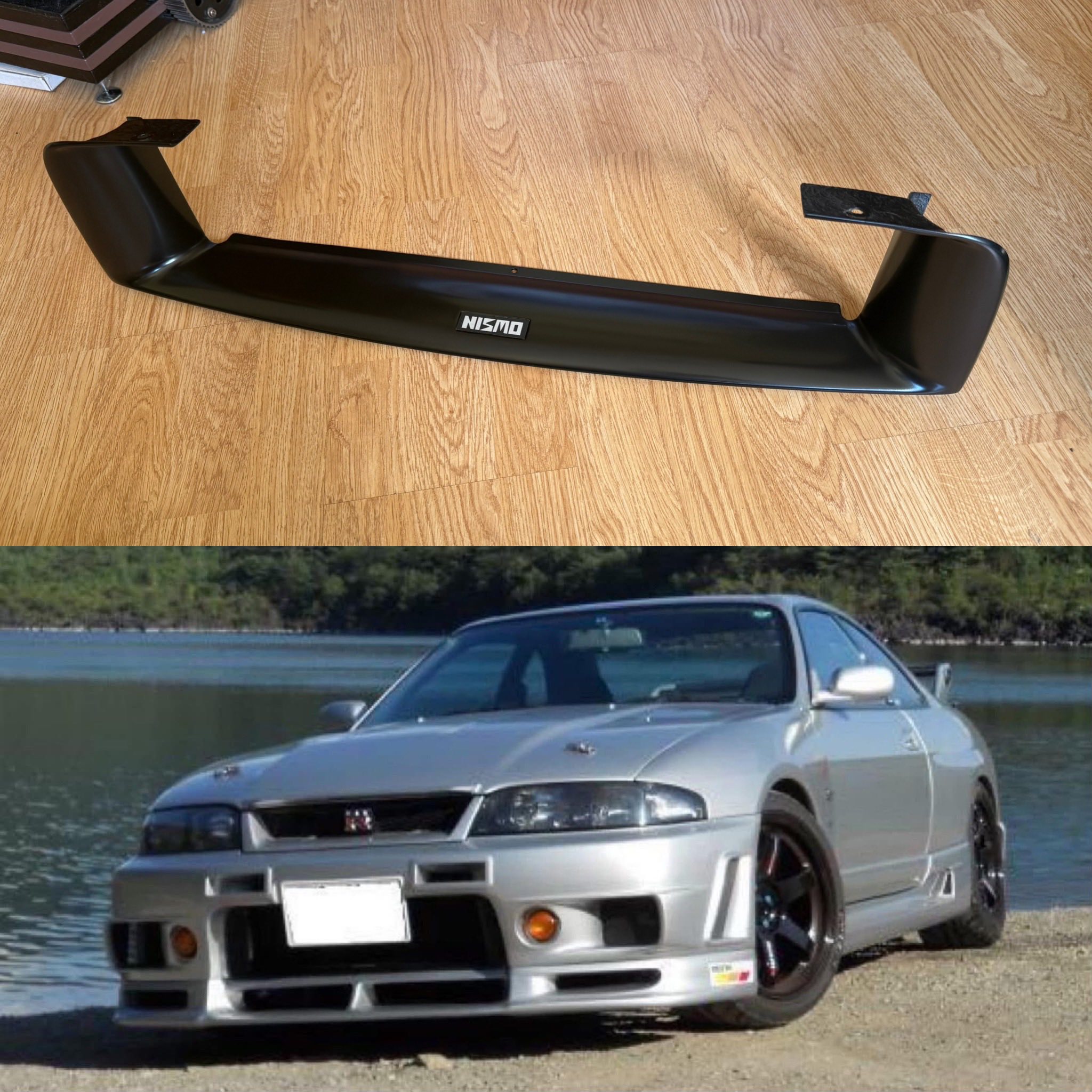 R33 NISMO インタークーラー付近 エアロバイザー Nismo intercooler surround for R33 GTR