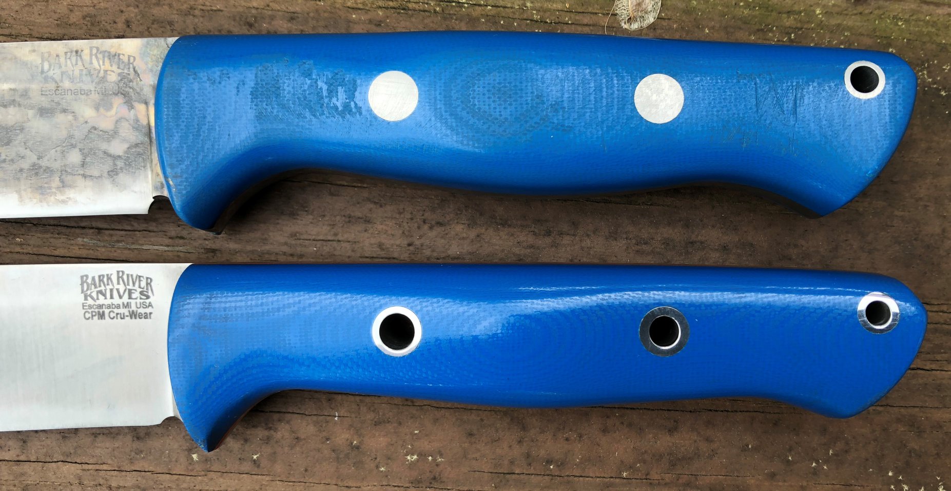 Liners add width to Bravo 1 LT handle?