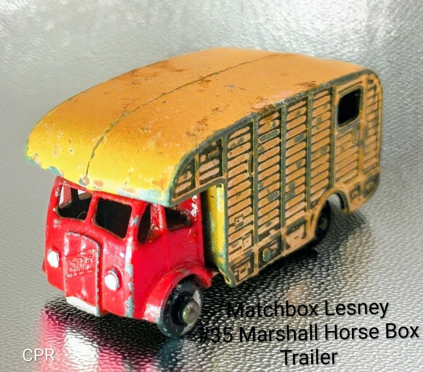 ミニカー MATCHBOX No. 35 Marshall horse box MK7 ミニカー MATCHBOX No. 35 Marshall horse box MK7 ミニカー MATCHBOX