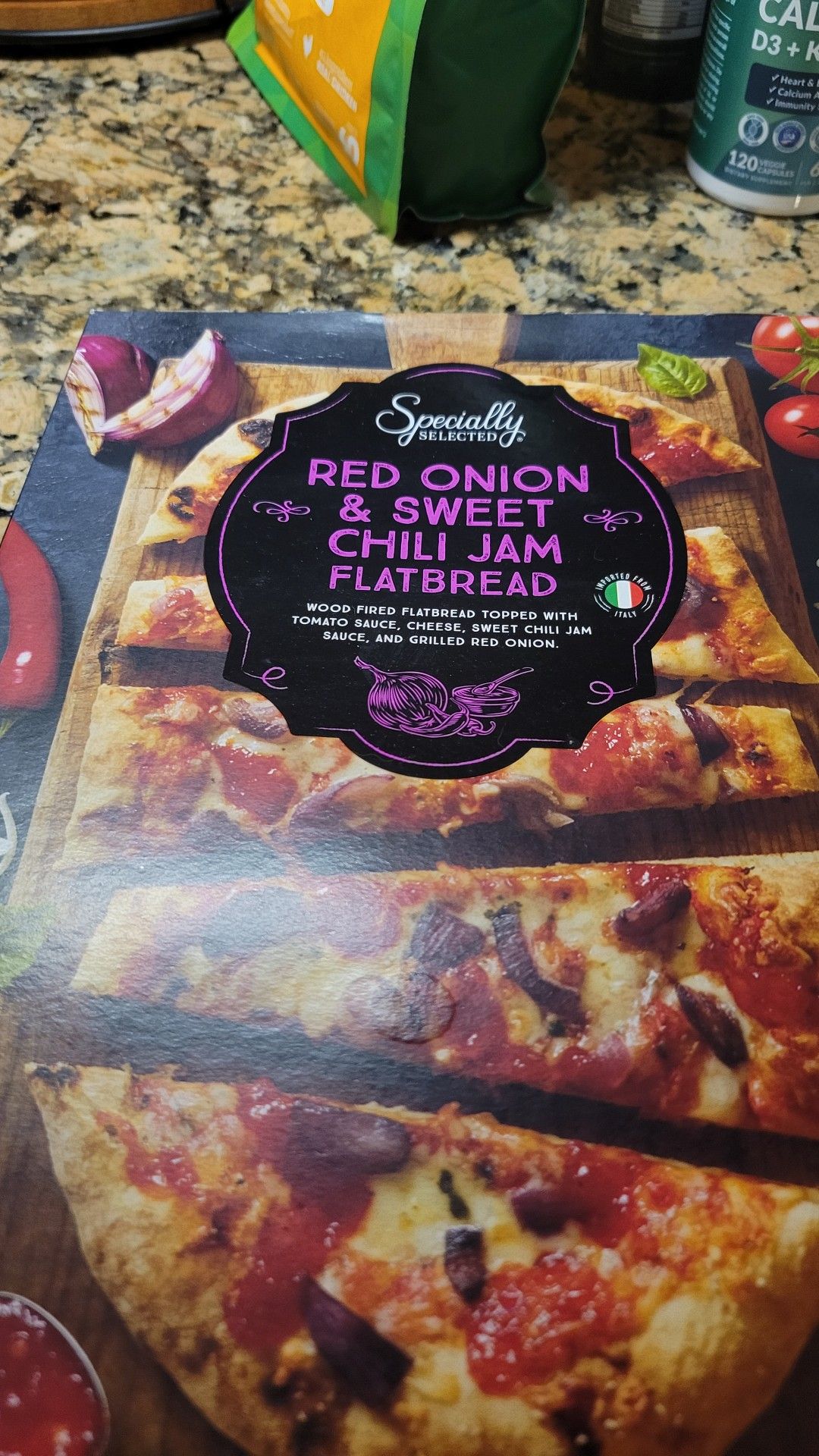 Review of ALDI's Red Onion and Sweet Chili Jam Flatbread Pizza?