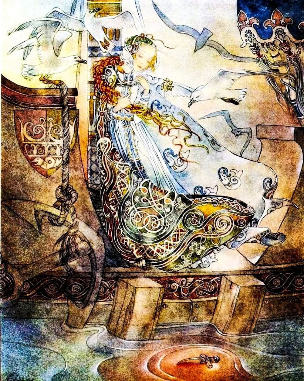 Sulamith Wulfing's illustrations for The Little Mermaid