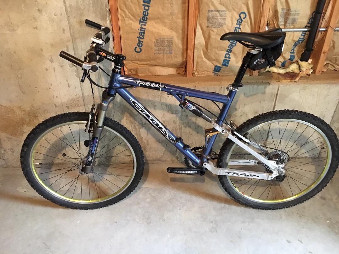 Vintage 2003 Titus Racer X mountain bike for sale or info