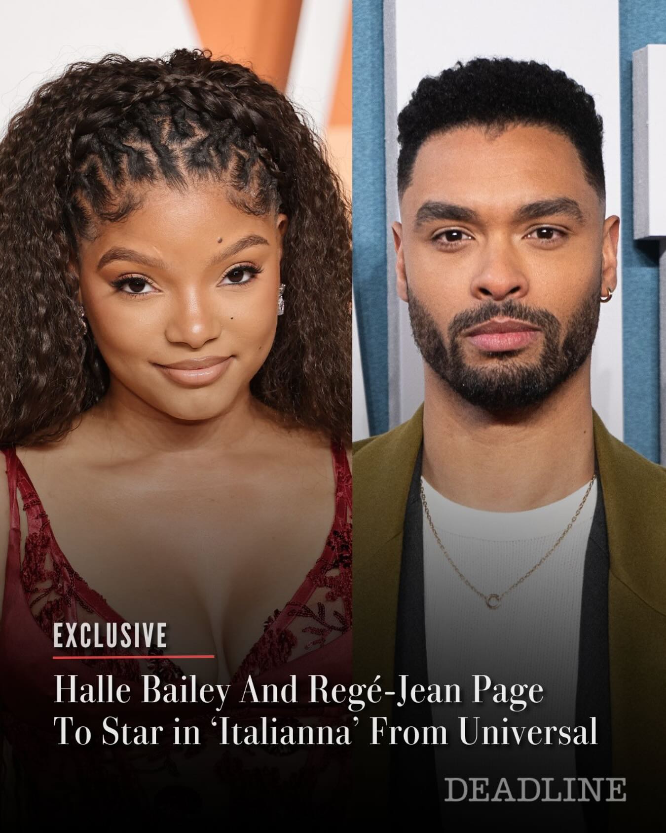 Deadline - EXCLUSIVE: #HalleBailey and #RegéJeanPage are set to star in ...