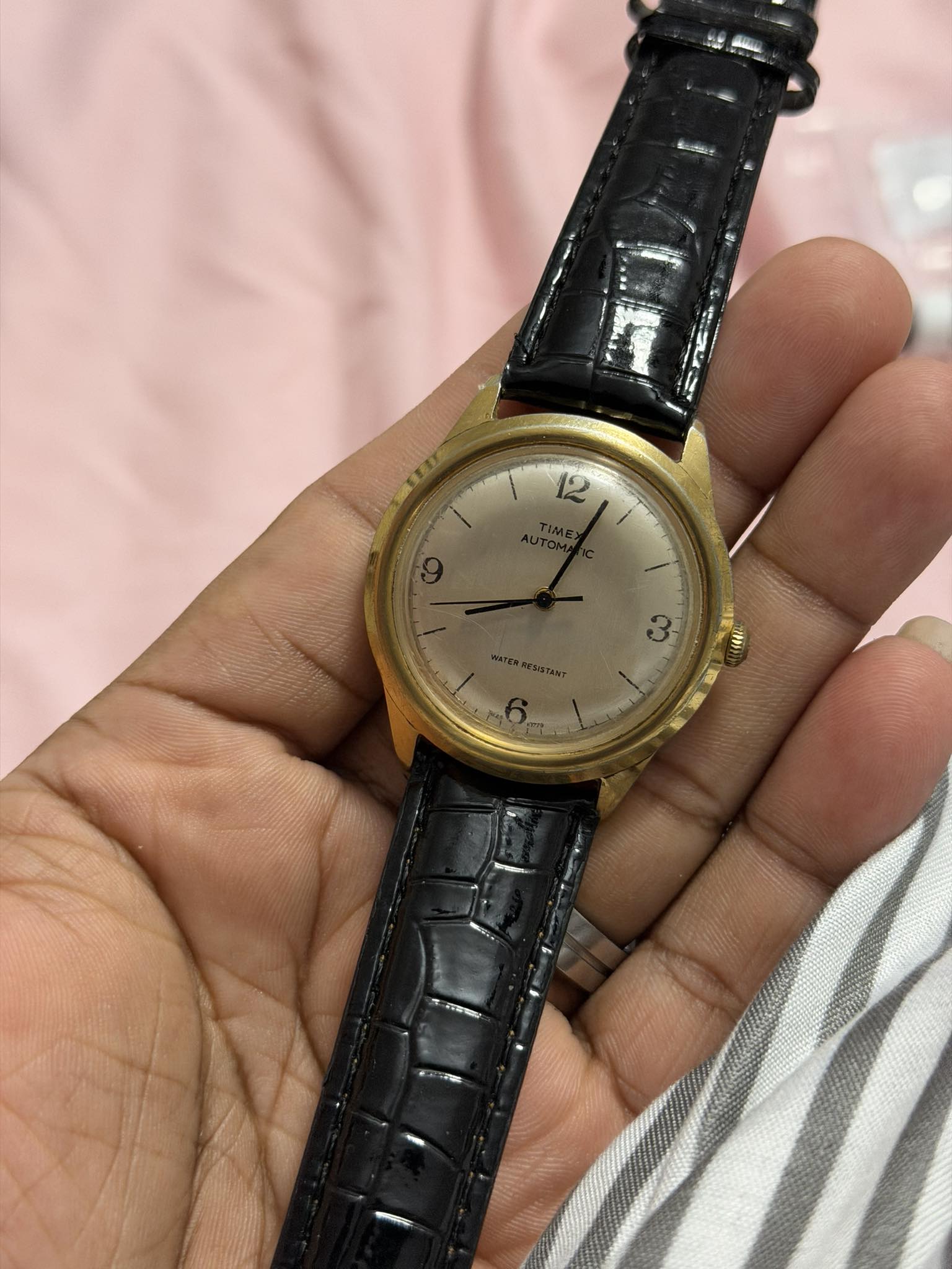 The Q Timex Marmont is a statement in retro style with a cool
