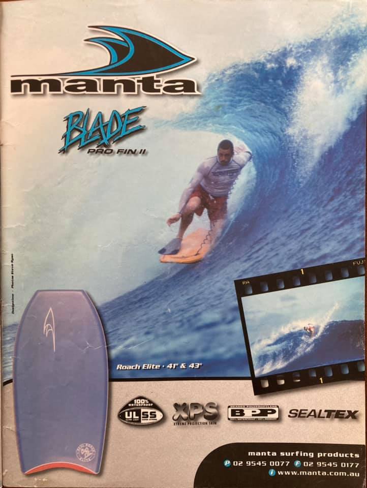 Manta eppo pipeline bodyboard from 1995?