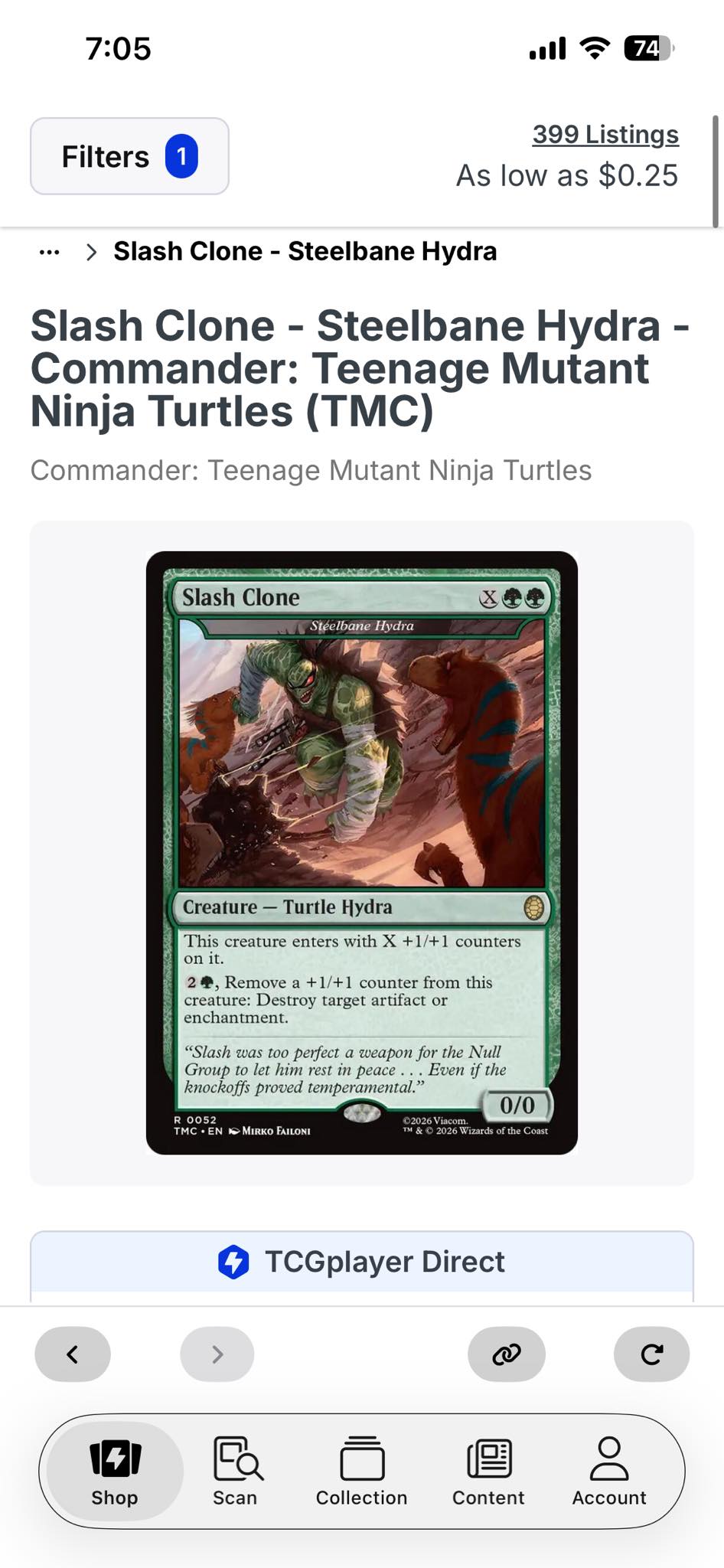 tails mtg card MTG Commander Deck EDH Deck Miles 