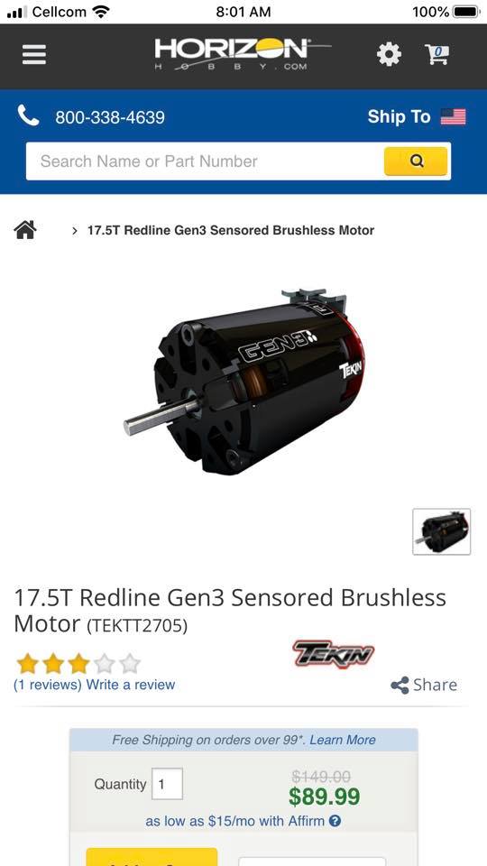 17.5 Motors What is the go to motor and is everyone using and are