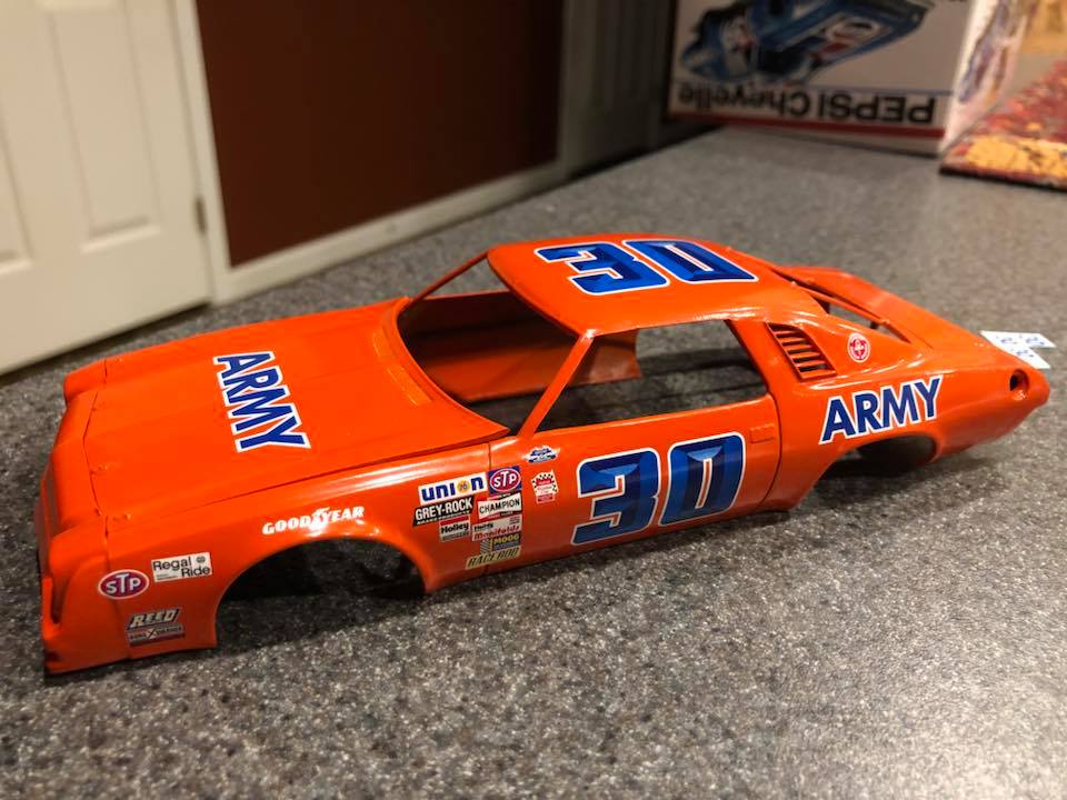 Dale Earnhardt's 1977 Laguna car model