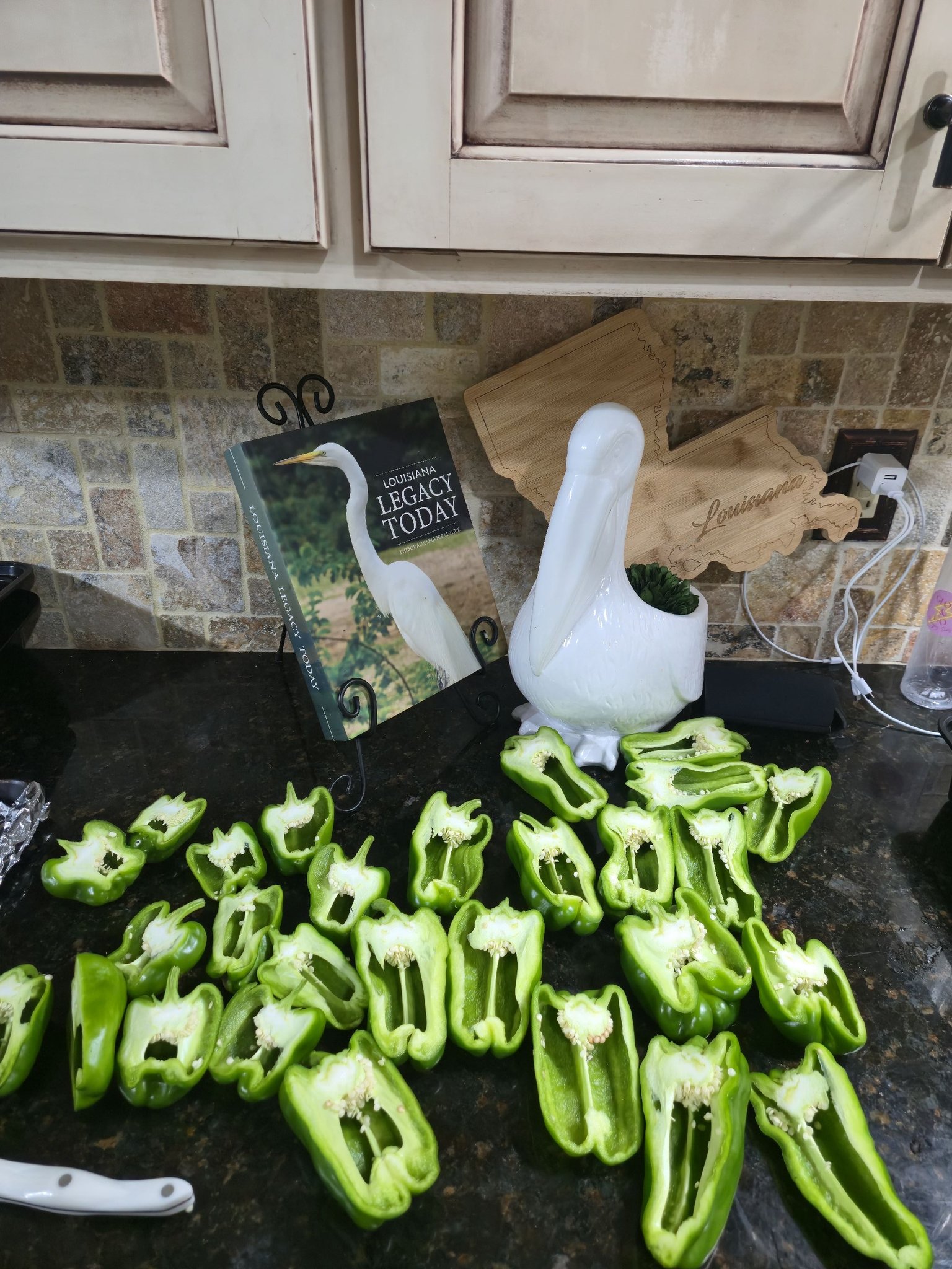 does green peppers go in dressing Is putting bell a thing? back in stock