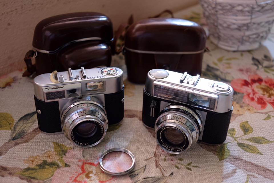 Nice couple of Voigtlaender: Vitomatic IIIb and IIICS