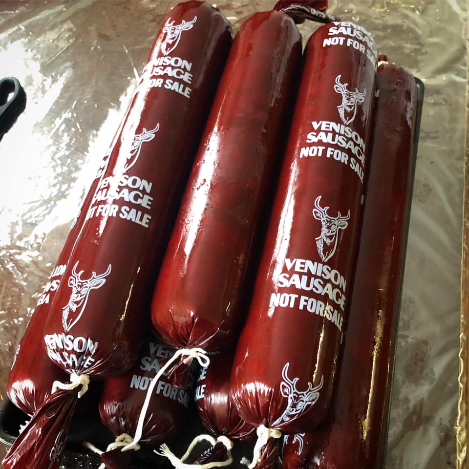 Red Fibrous Sausage Casings For Bologna – 4.8" X 24", 10 Count, Halal, 3-Year Shelf Life