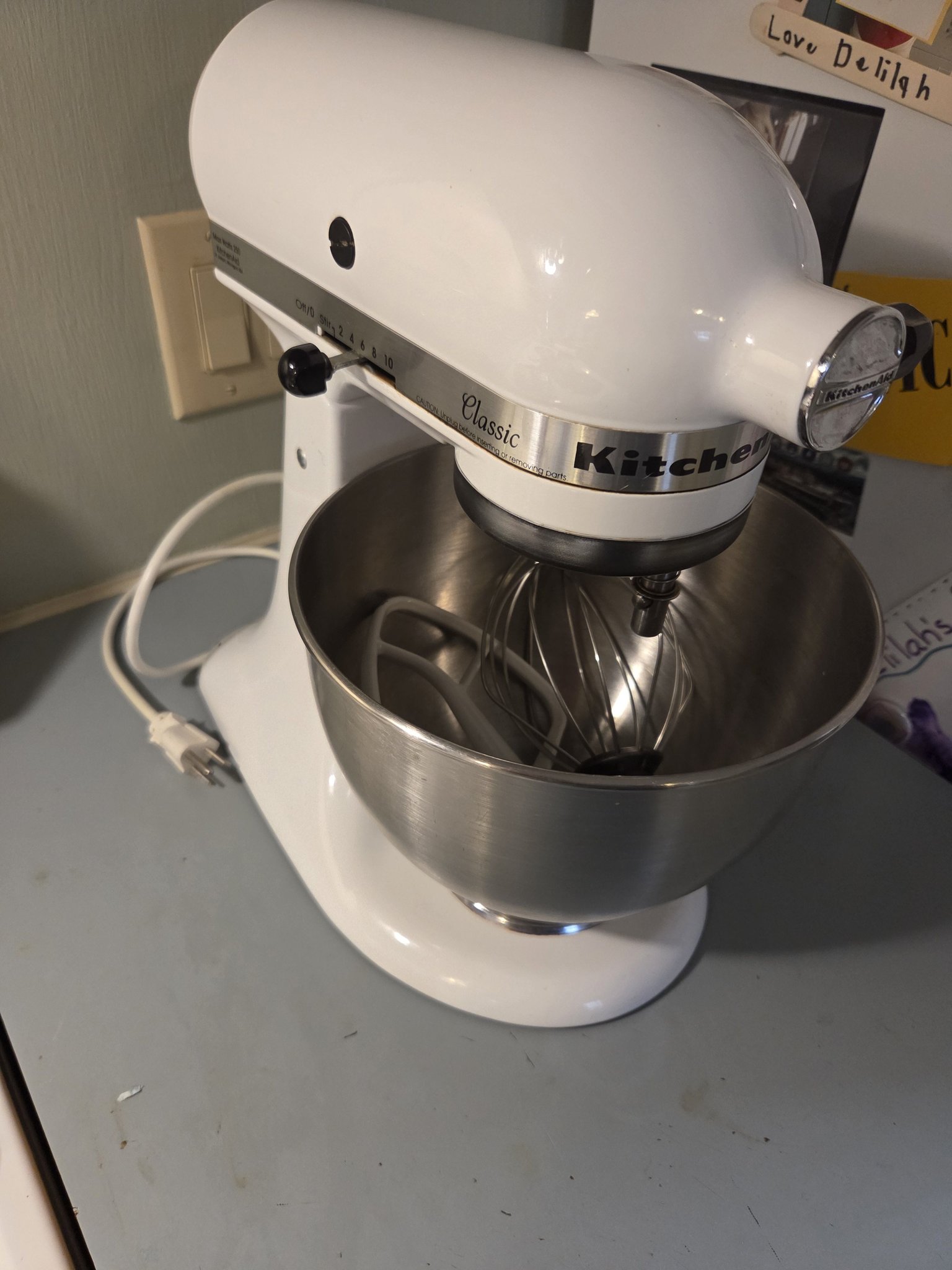 What to check in a 2003 KitchenAid mixer during preventative