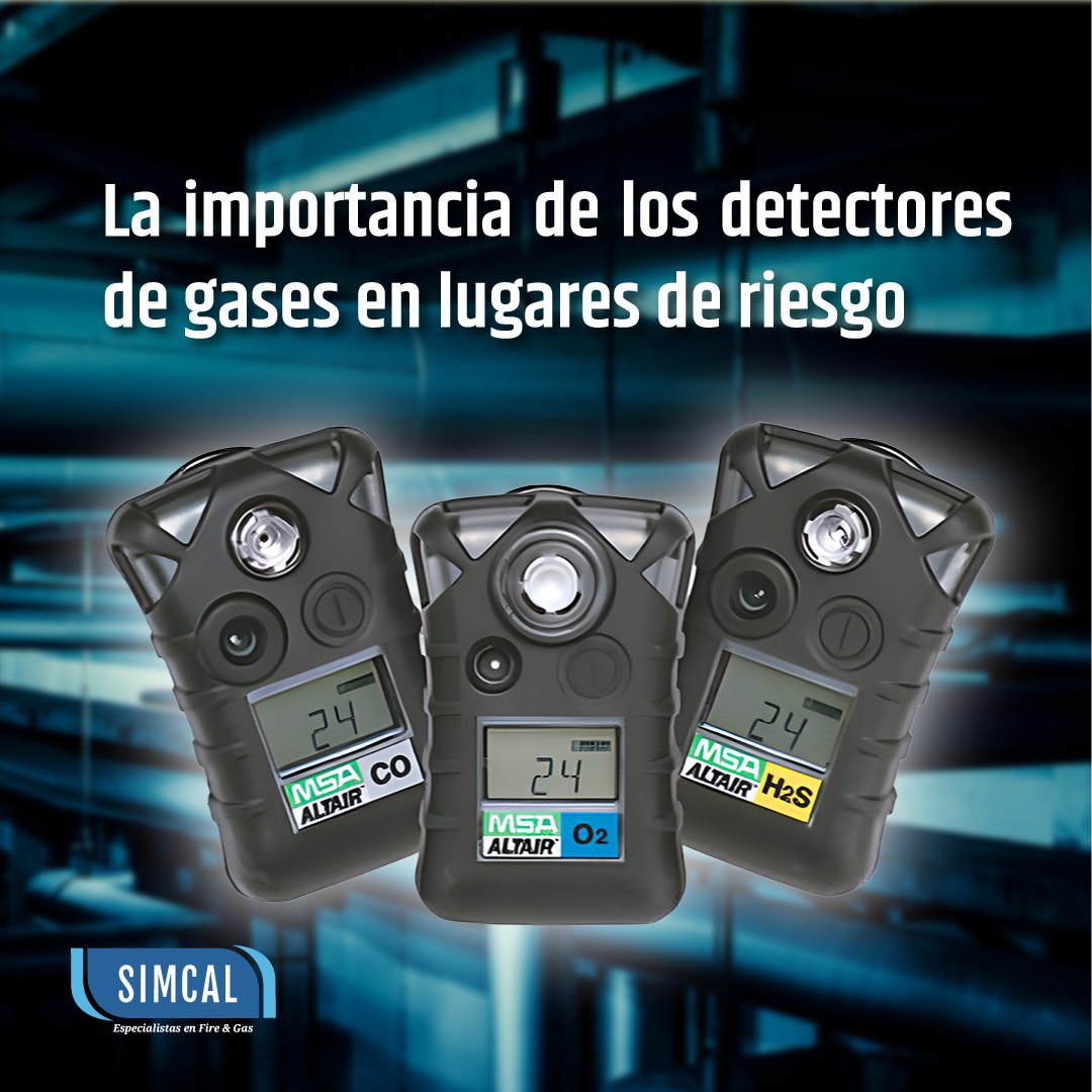 SIMCAL SAC - ¡Los detectores de gases son fundamentales en...