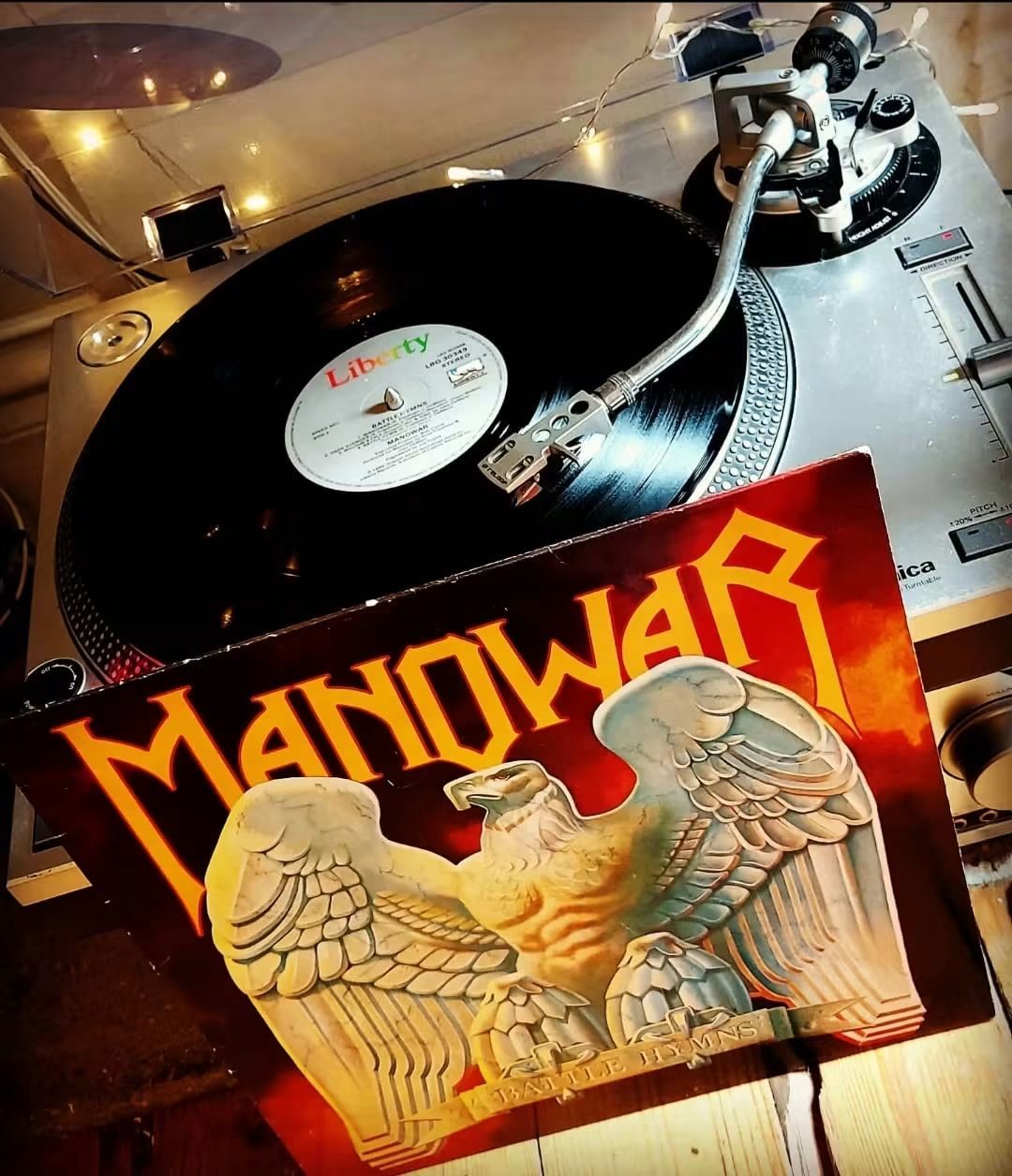 Manowar - Battle Hymns. (1982) Liberty Libi Liberty မေ лодина T