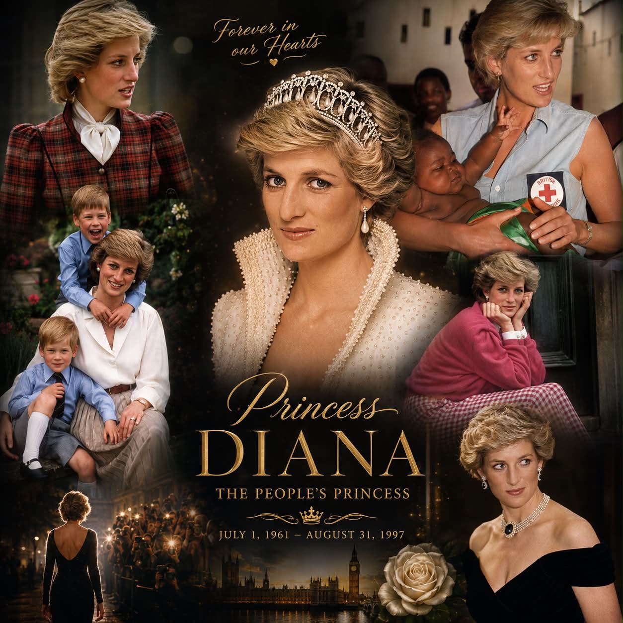 IN MEMORIAM: 29 years ago today, the world lost Diana, Princess of