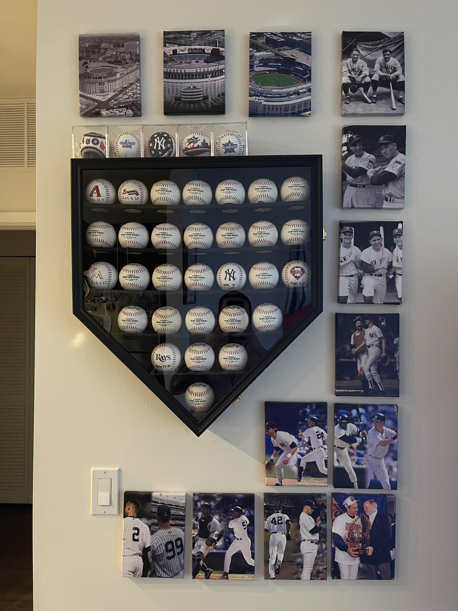 Baseball collection with some Yankee legends around! 6/30