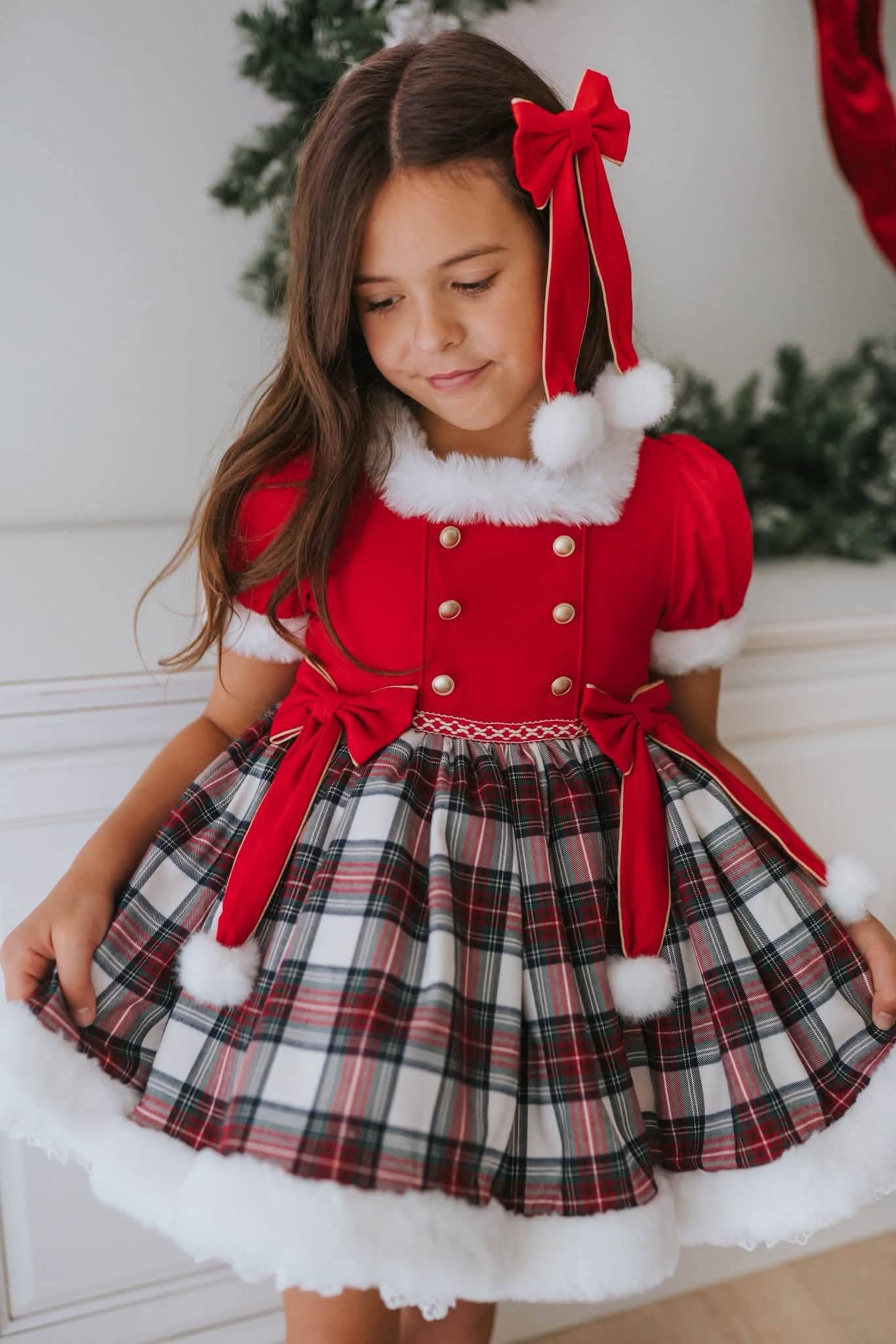 smocked christmas dress girls Ornament 18 month Bardot Long Sleeve Ruched Color:Butter_Yellow OCCASION_WEDDING GUEST This smocked dress is