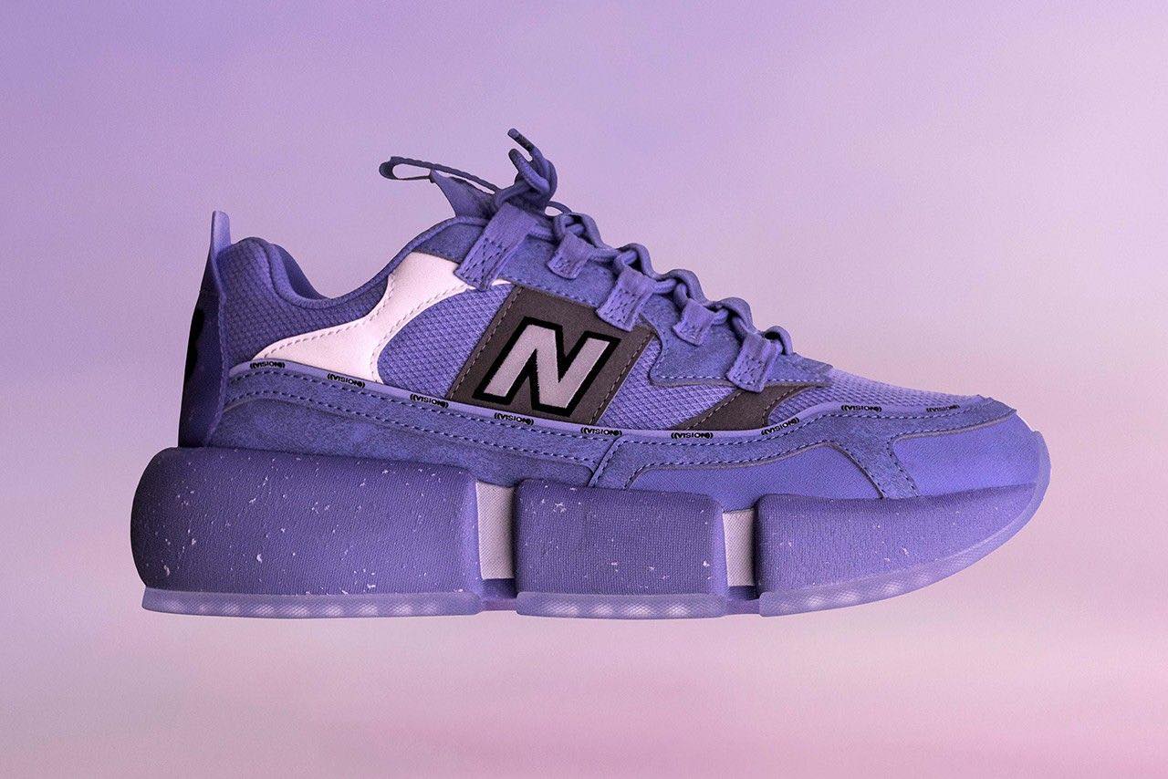 Jaden Smith puts a deconstructed spin on his signature New Balance 