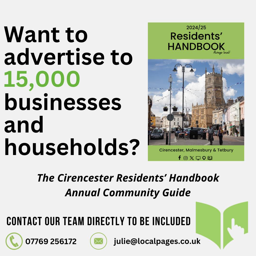 Cirencester, Malmesbury & Tetbury Residents' Handbook - *** BUSINESS ...