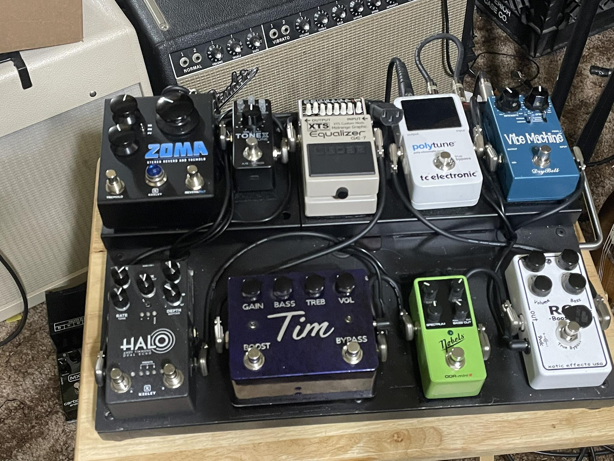 Nobels ODR-mini2 overdrive pedal review with Ampeg PF-350 and P Bass